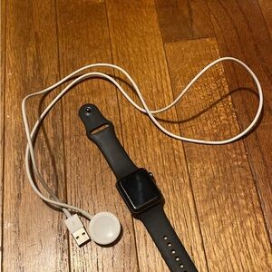 Apple Smartwatch with Black Band and Charger included!!